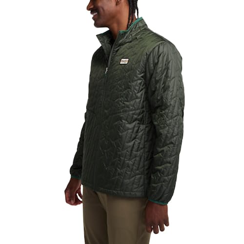 on model image of Voltage Quilted Jacket