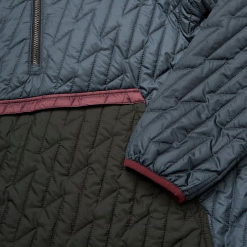 laydown detail image of Voltage Quilted Pullover