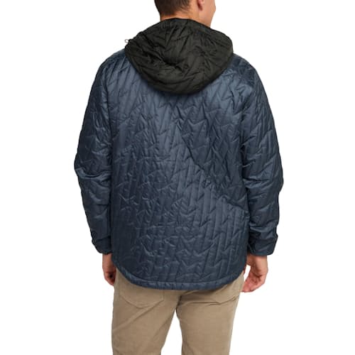 on model image of Voltage Quilted Pullover