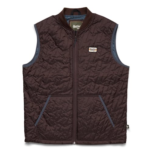 laydown image of Voltage Quilted Vest