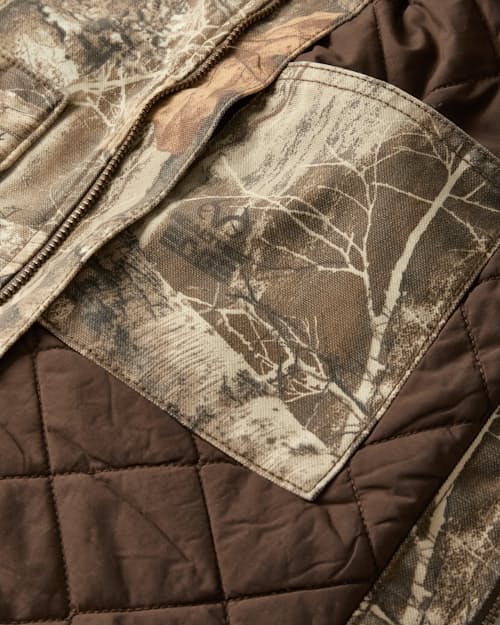 laydown image of Mason Canvas Work Vest