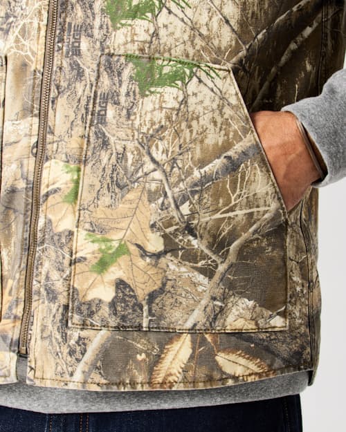 lifestyle image of Mason Canvas Work Vest