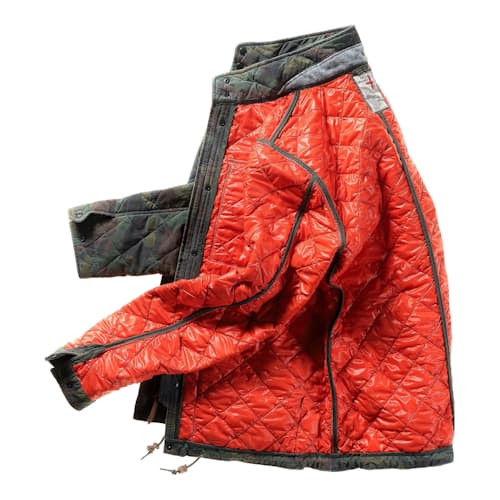 laydown image of Quilted Tanker Jacket