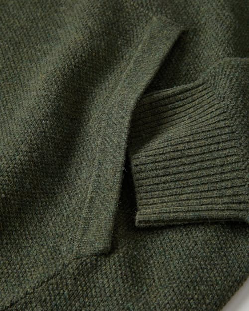 laydown detail image of Fine Merino Sweater Hoodie