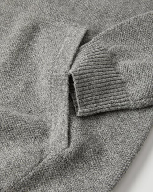 laydown detail image of Fine Merino Sweater Hoodie