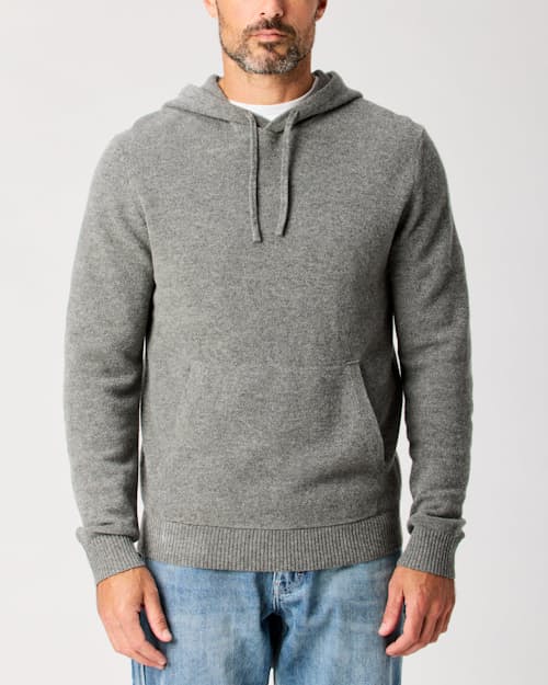 lifestyle image of Fine Merino Sweater Hoodie