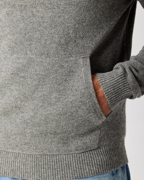 lifestyle image of Fine Merino Sweater Hoodie