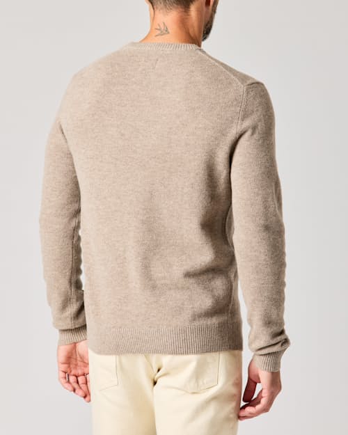 lifestyle image of Fine Merino Crewneck Sweater