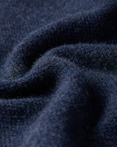 laydown detail image of Fine Merino Crewneck Sweater