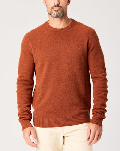 lifestyle image of Fine Merino Crewneck Sweater