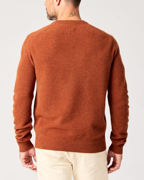 lifestyle image of Fine Merino Crewneck Sweater