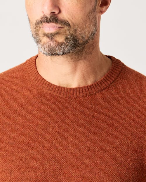 lifestyle image of Fine Merino Crewneck Sweater