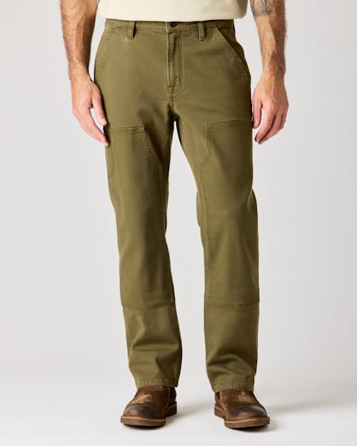 lifestyle image of Mason Canvas Double-Knee Pant
