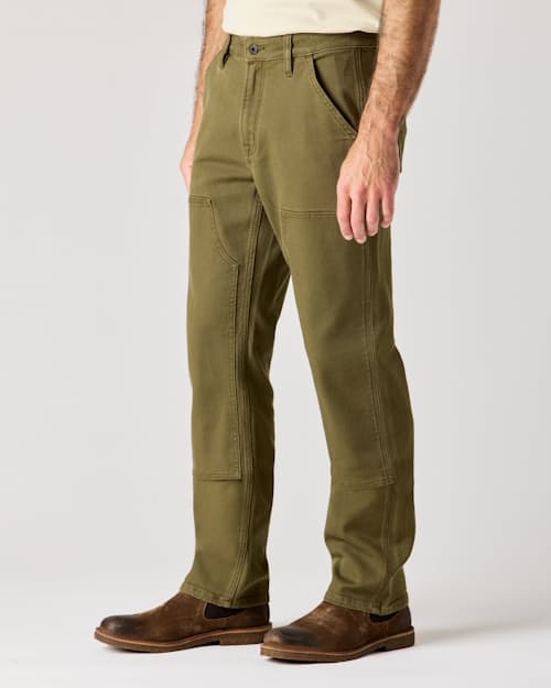 lifestyle image of Mason Canvas Double-Knee Pant