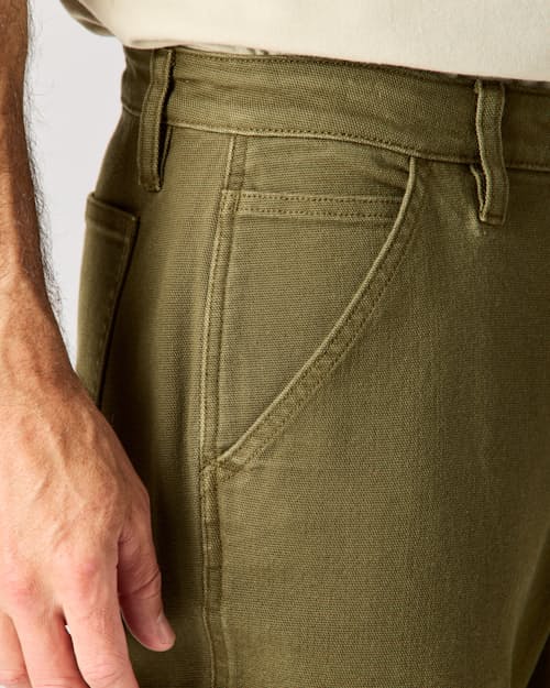 lifestyle image of Mason Canvas Double-Knee Pant