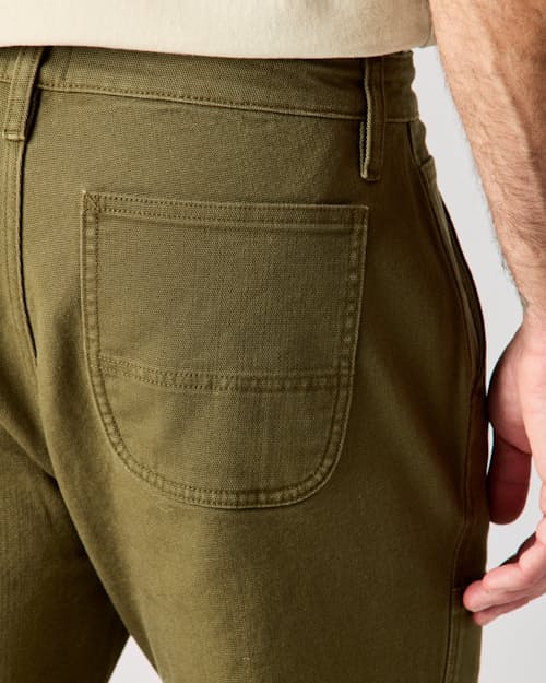 lifestyle image of Mason Canvas Double-Knee Pant