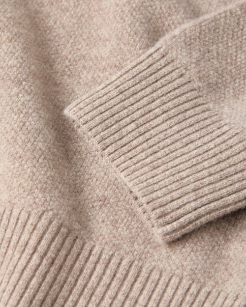 laydown detail image of Fine Merino V-Neck Sweater