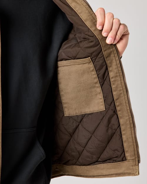 lifestyle image of Mason Canvas Work Vest
