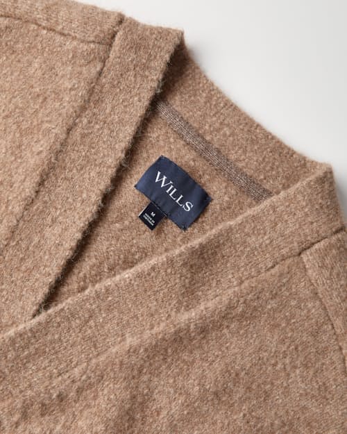 laydown detail image of YakWool Cardigan Sweater