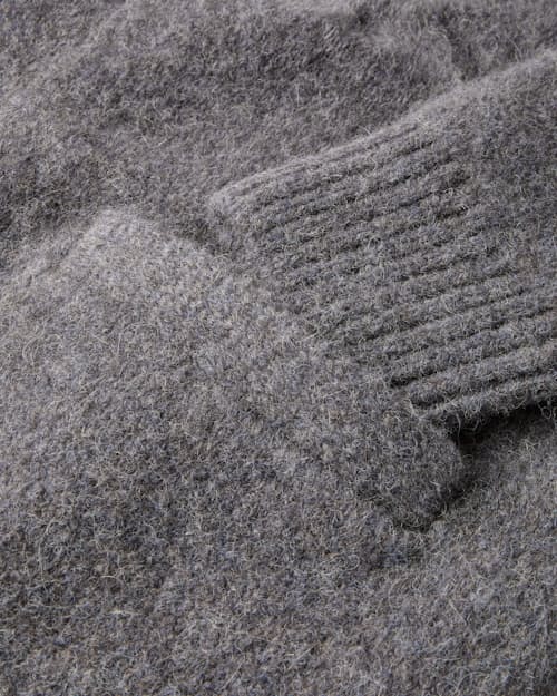 laydown detail image of YakWool Cardigan Sweater