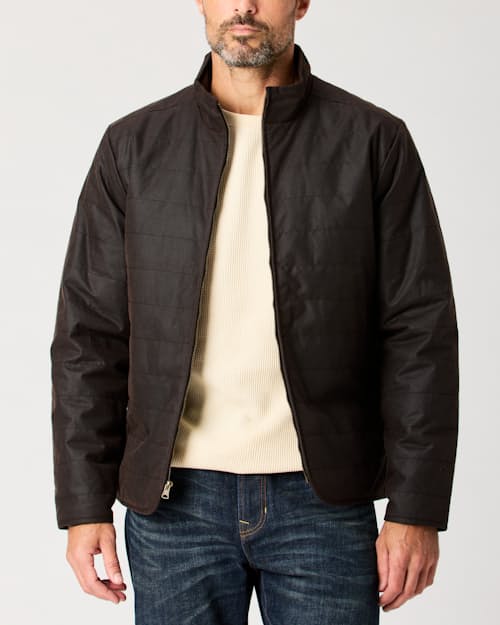 lifestyle image of The Boiled Wool Chore Blazer