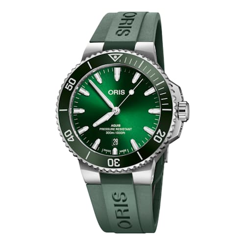 laydown image of Aquis Date Watch