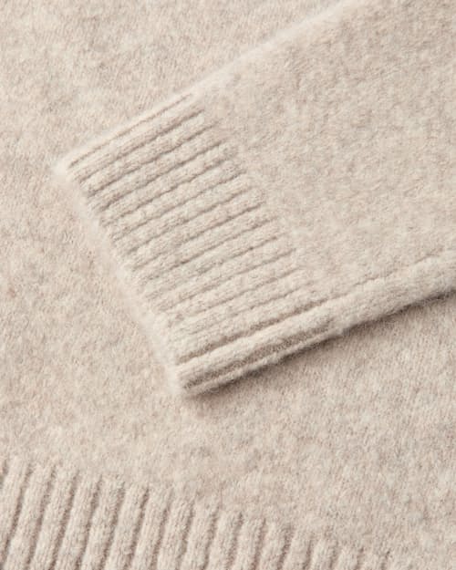 laydown detail image of YakWool Crewneck Sweater