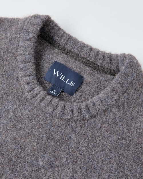 laydown detail image of YakWool Crewneck Sweater