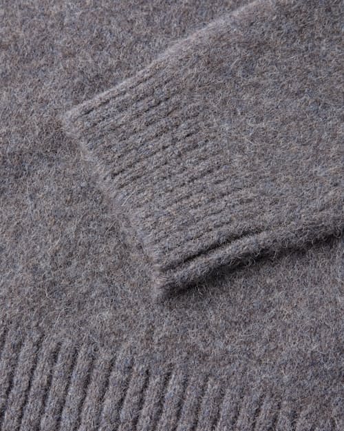 laydown detail image of YakWool Crewneck Sweater