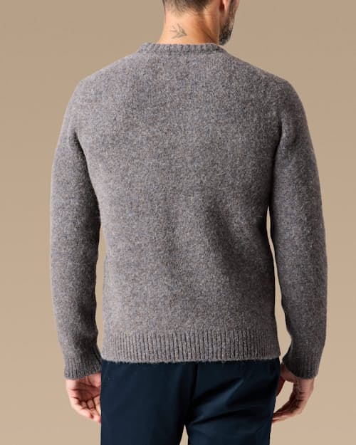 lifestyle image of YakWool Crewneck Sweater