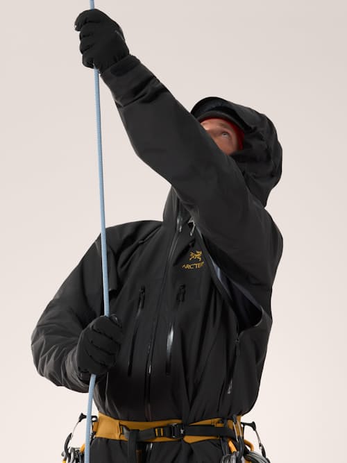 on model image of Alpha SV Jacket