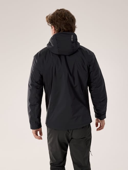 on model image of Atom Hoodie