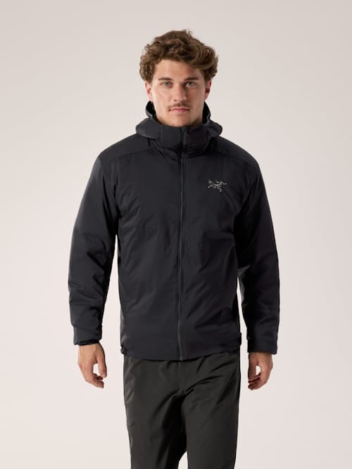 on model image of Atom Hoodie