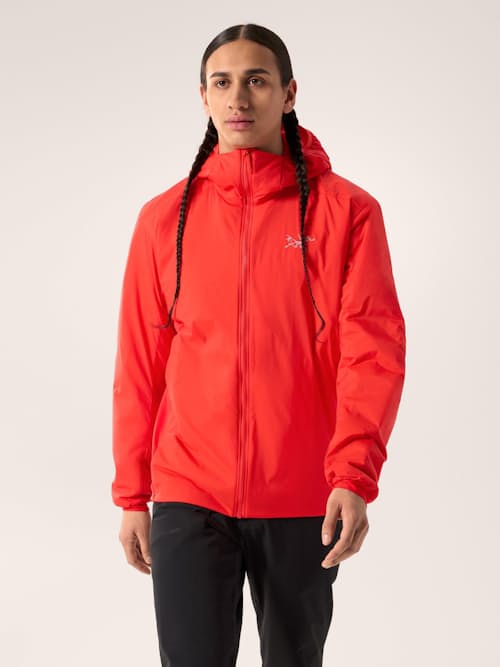 on model image of Atom Hoodie