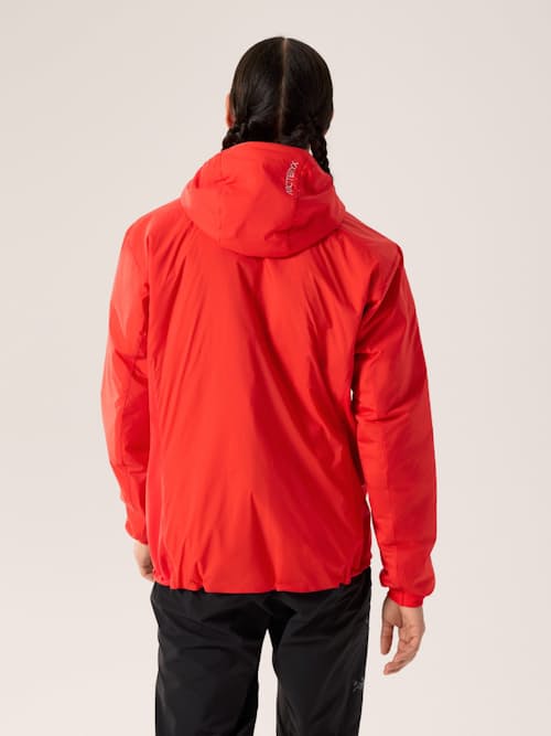 on model image of Atom Hoodie