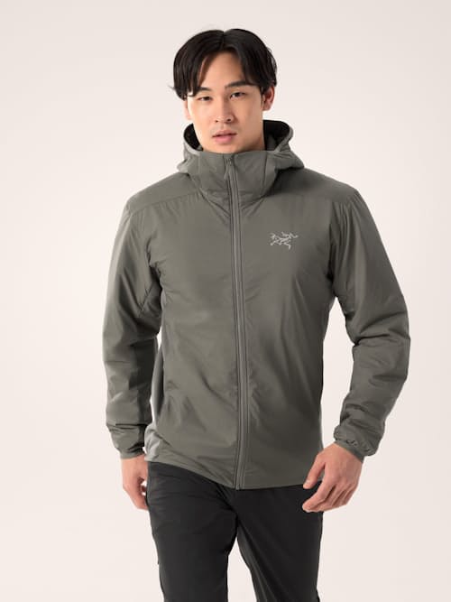 on model image of Atom Hoodie