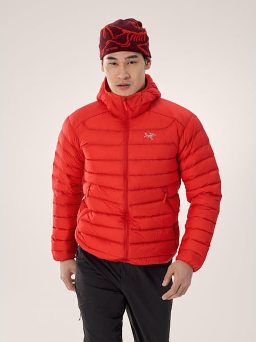 on model image of Cerium Hoodie