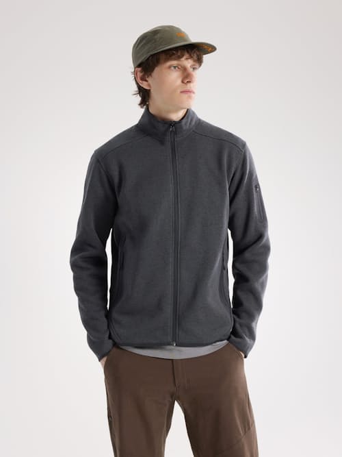 on model image of Covert Cardigan