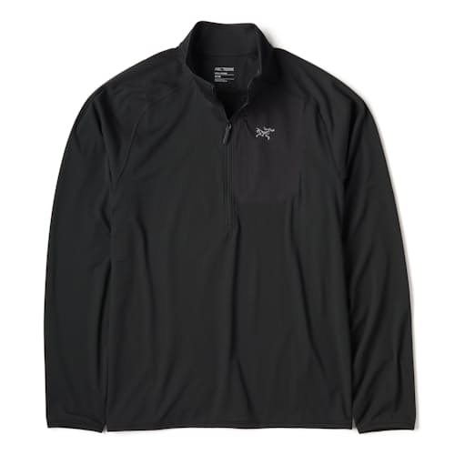 laydown image of Delta Half Zip