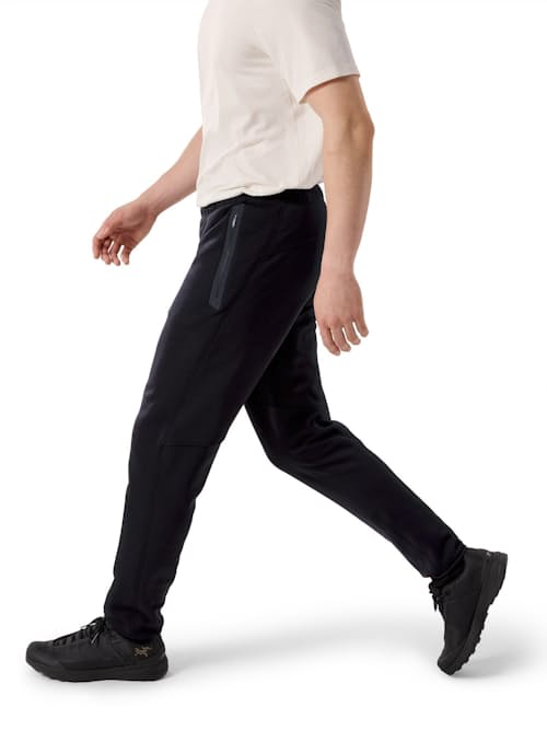 on model image of Kyanite Fleece Pant
