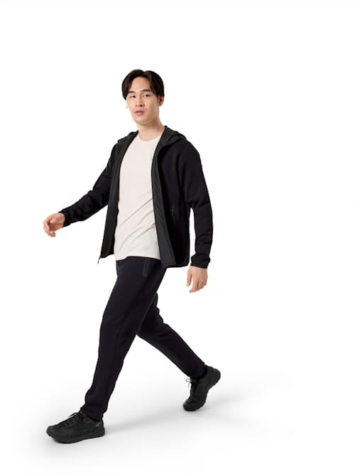 on model image of Kyanite Fleece Pant