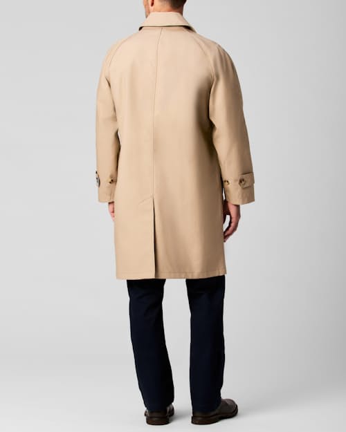on model image of Trench Coat