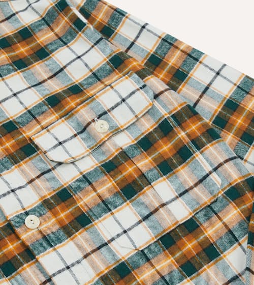laydown detail image of Brushed Cotton Work Shirt