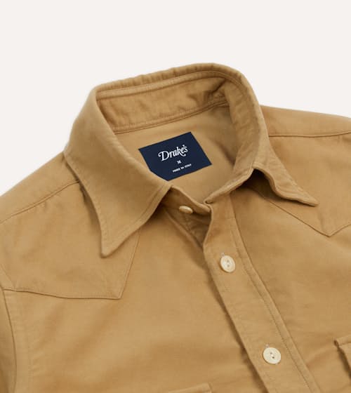 laydown detail image of Moleskin Western Shirt