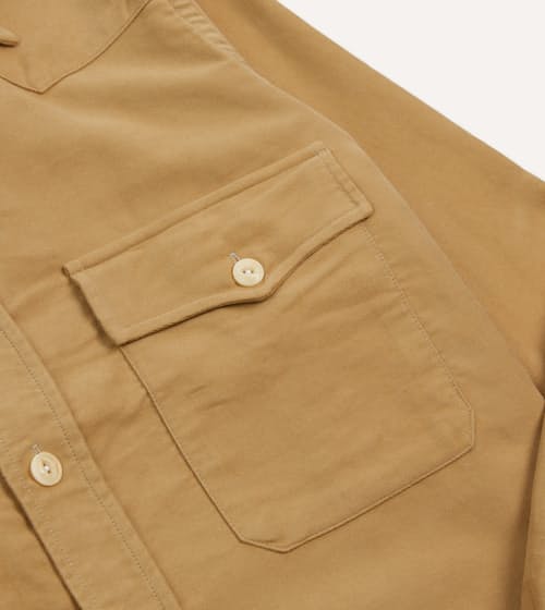 laydown detail image of Moleskin Western Shirt
