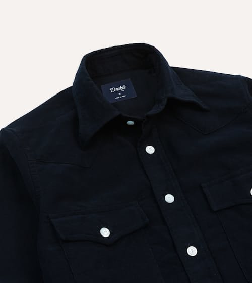 laydown detail image of Moleskin Western Shirt