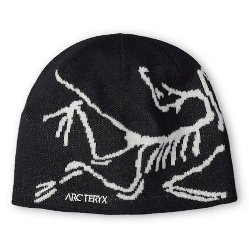 laydown image of Bird Head Toque Beanie