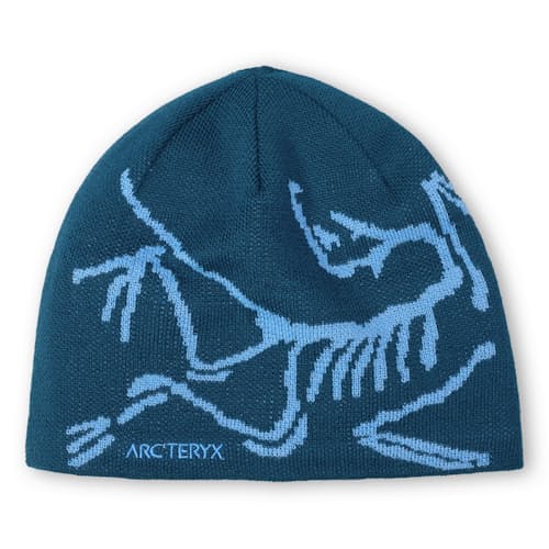 laydown image of Bird Head Toque Beanie