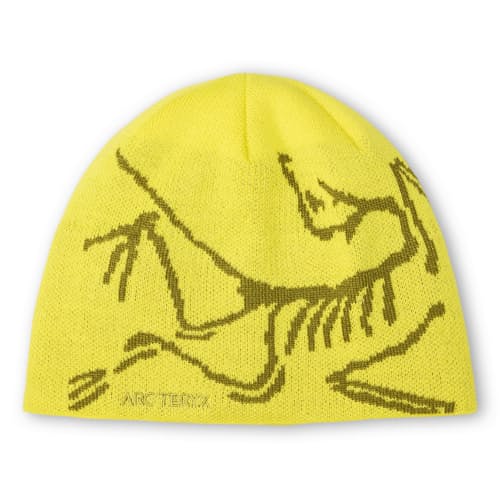laydown image of Bird Head Toque Beanie