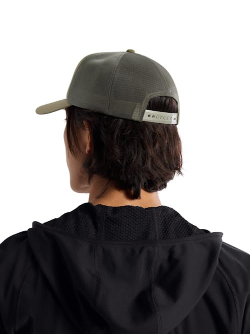 on model image of Bird Word Trucker Hat